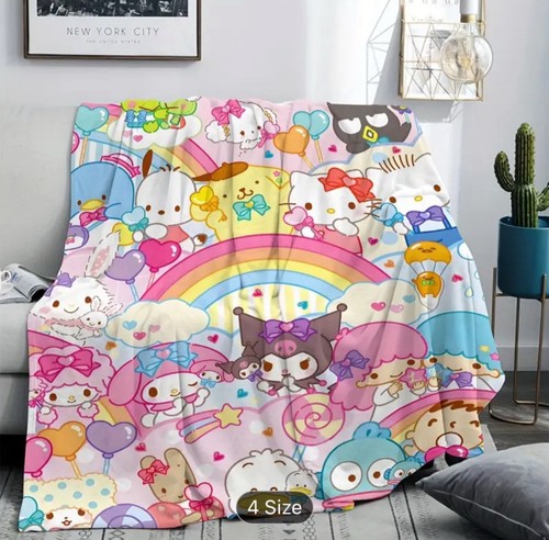Hello kitty fleece blanket - hello,