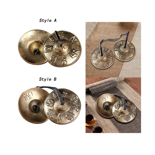 Tibetan tingsha cymbals - tingsha,
