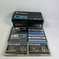 HITACHI  UD C-90   1974  JAPAN  TYPE I    BLANK CASSETTE TAPE BUBDLE (1)  (USED)