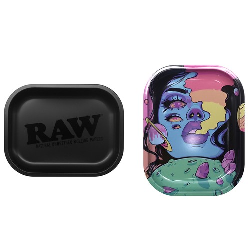 Mini metal rolling tray - mini,