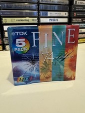 TDK Fine MIX 74 Minutes 5 pack