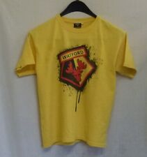 WATFORD FC MATCH WEAR, SHIRT, SCARF & BOBBLE HAT + PACK OF CARDS. SUIT YOUNG FAN