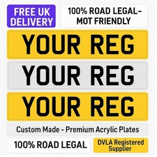 NUMBER PLATES 2D PREMIUM