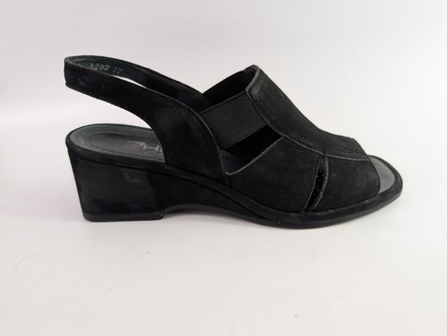 Rohde black nubuck leather low - nubuck,