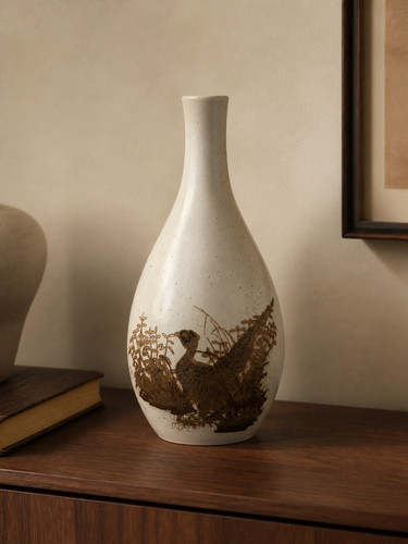 Hand painted vase from - vase, royal