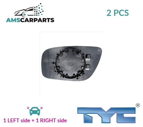 Rear view mirror glass - mirror, pair