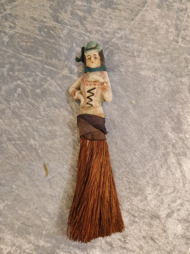 Antique boudoir brush - boudoir, doll