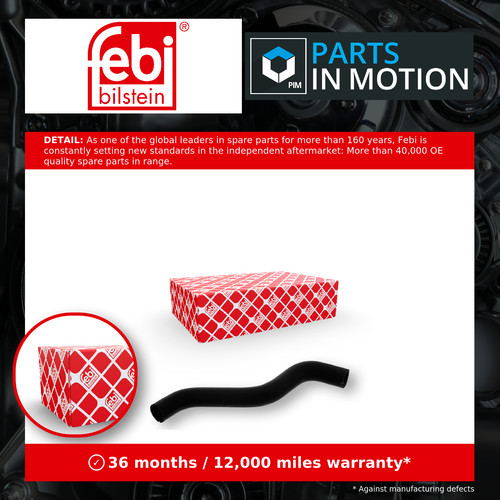 Radiator hose fits fiat - hose, 500