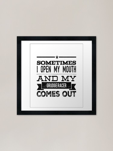 Sometimes open mouth - sometimes, my