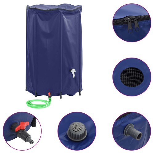 Vidaxl water tank with tap - water,