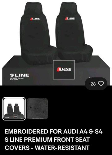 Embroidered for audi - for, s