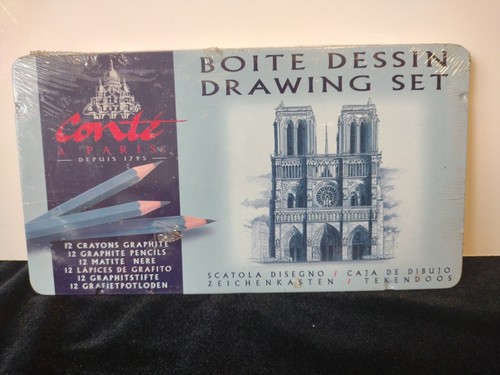 Vintage conte paris pastel - a,