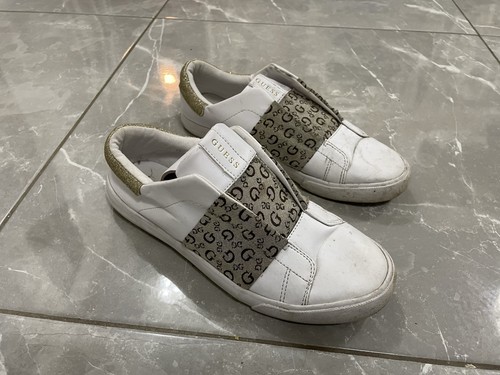 Guess women white trainers - white,