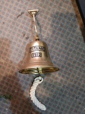 Solid brass wall bell titanic - solid,