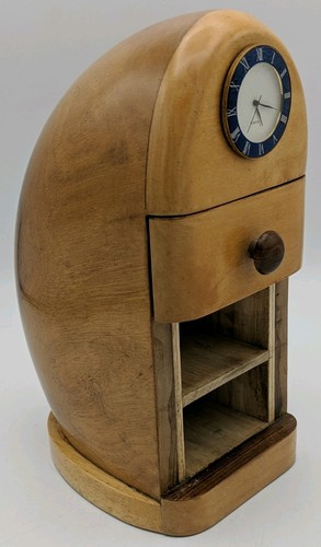Vintage unusual wooden mantel - unusual,