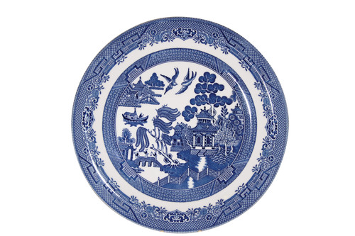 Churchill blue willow - -,