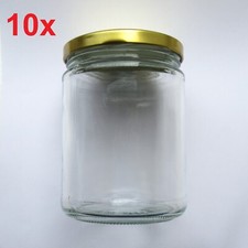 10x Empty Large Glass Jars