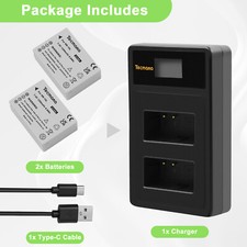 2Pack Battery+Charger for