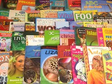 Children's Non-Fiction Books, LARGE box of 40+ books, Job Lot