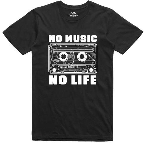 Mens shirt retro cassette - t,