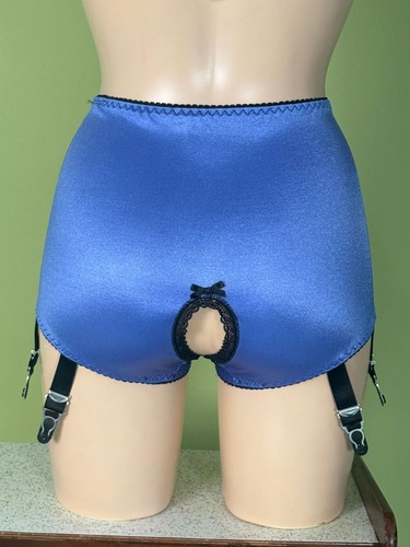 Blue overt panty girdle 033 - blue,
