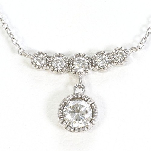Platinum 900 850 necklace - platinum,