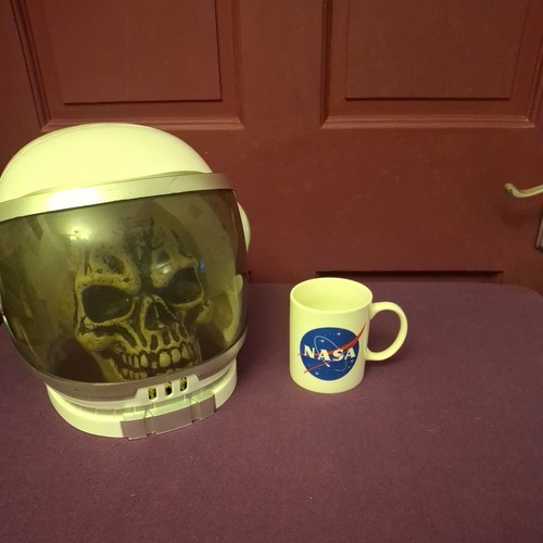 Nasa logo mug white unused - nasa,