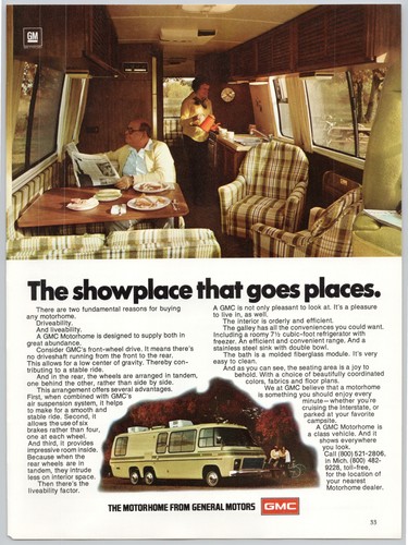 Gmc motorhome general motors - gmc,