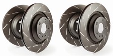 EBC brake discs black dash