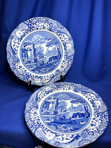 Spode china blue italian - spode,