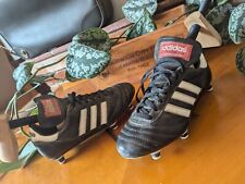 Retro Adidas Beckenbauer Cup Football Boots UK Size 5 Black Vintage Rare 