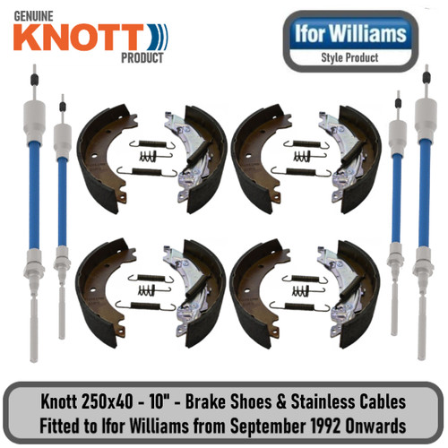 Genuine knott stainless brake - stainless,