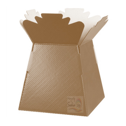 Gold living vases flower - living,