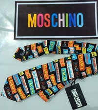 * NEW * MOSCHINO PURE SILK TIE