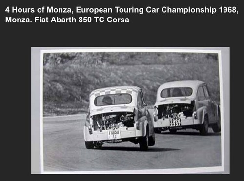 Fiat abarth 850 corsa hrs - corsa, 4
