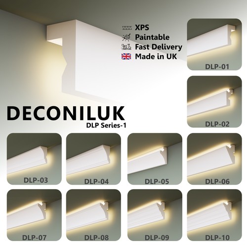 Coving cornice moulding led - coving,