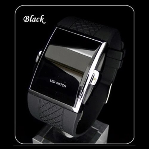 Luxury digital mens red led - digital,