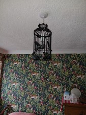 Vintage BIRDCAGE Light Fitting
