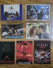 Vintage 80s seven Movie Postcards Printed In The 80's/90's Job Lot 
