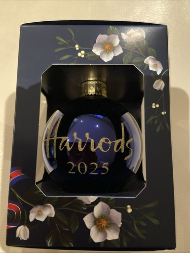 Harrods 2025 navy - navy, christmas