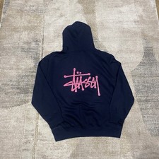 Navy Stussy Hoodie