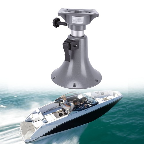 Boat seat pedestal - pedestal, aluminum
