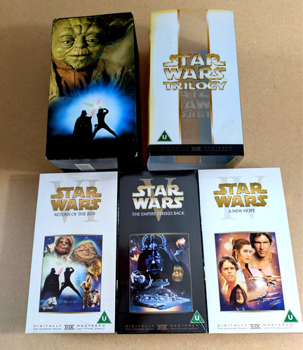Star wars trilogy vhs - wars, 2000
