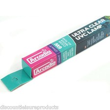 6W ARCADIA FISH POND UV BULB/LAMP/TUBE/LIGHT UVC ULTRA VIOLET 6 WATT SPARE