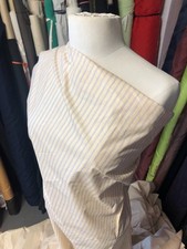 VINTAGE FINE STRIPED COTTON  -