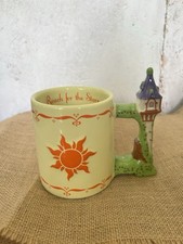 Disney Parks Tangled RAPUNZEL Tower Luminaria Coffee Mug Tea Cup Castle 12oz VGC