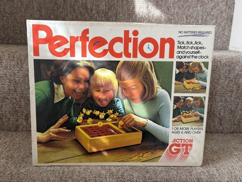 Perfection 1980s sorting game - sorting,