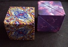 3D-Shape Shifting Box Anti-stress Hand Flip Magic Cube Puzzle Toys  X2