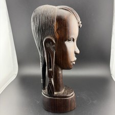 Vtg ebony wood maasi african - vtg,
