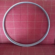 VINTAGE RARE 1940,S DUNLOP LA 26 X 1 1/4" ALLOY CLINCHER CYCLE RIMS.